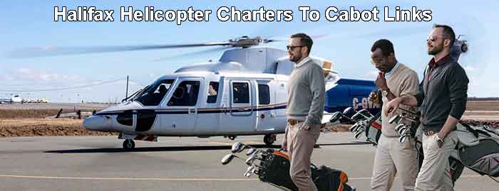 Helicopter Flights Cabot Links